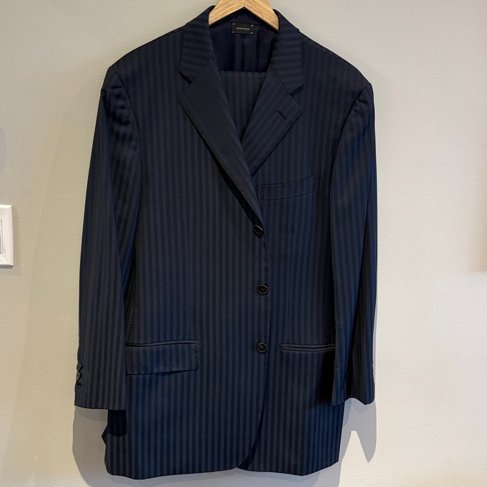Ermenegildo Zegna Couture Charcoal Traveler Suite